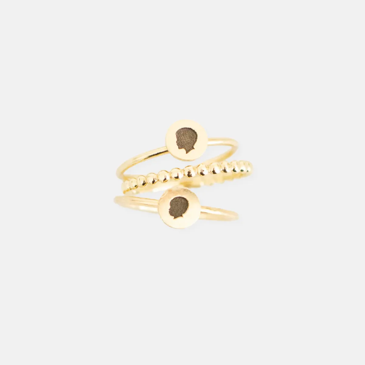 14K Ring Sets - 3 Rings