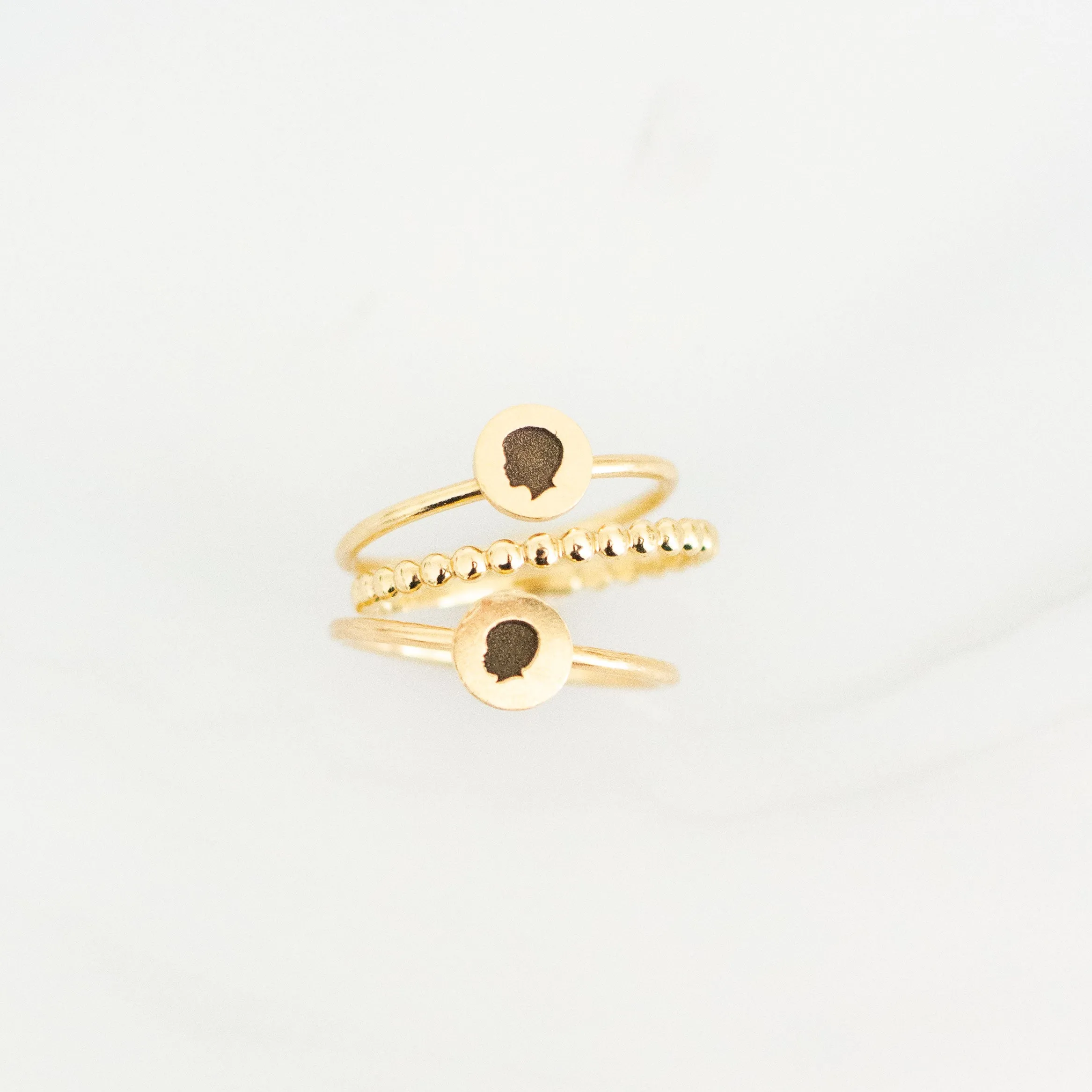 14K Ring Sets - 3 Rings