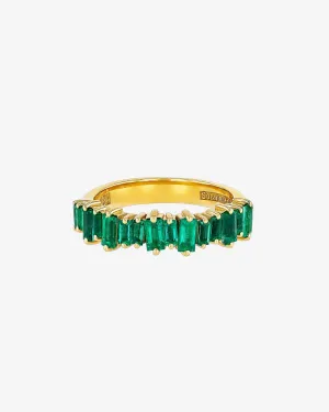 Bold Emerald Half Band