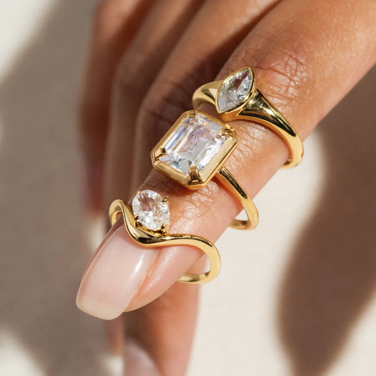 Bold Marquise Ring