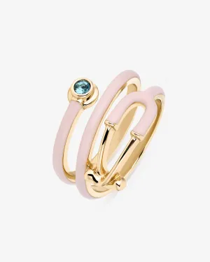 Bold Stethoscope Enamel Ring