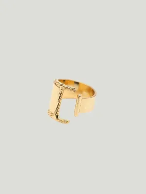 Brenda Grands Jewelry Aspen Initial Ring