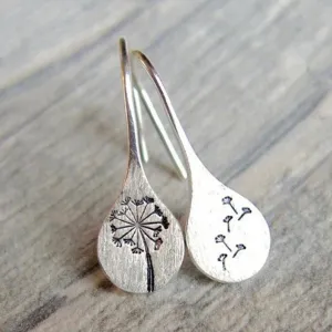 Dandelion Dangle Earrings