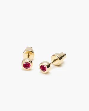 Gala Ruby Studs