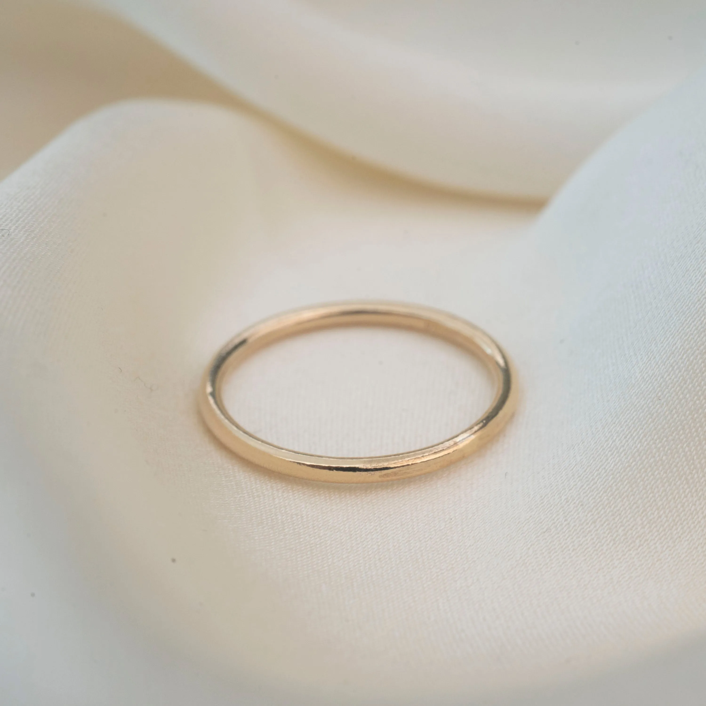 Gold Filled Bold Stackable Ring | 2mm