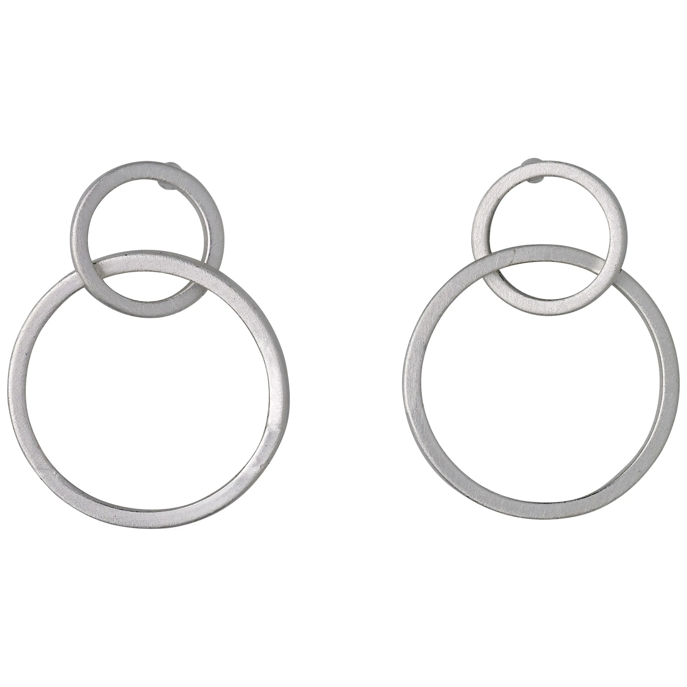 HARPER recycled earrings silver-plated