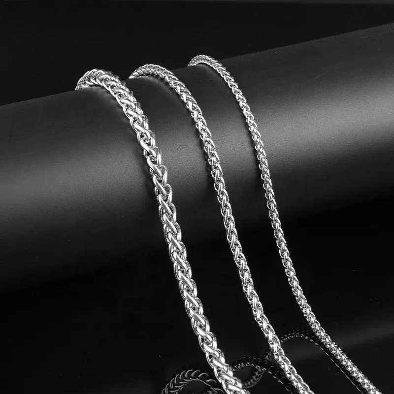 Hypoallergenic Stainless Steel Chain Necklaces for Cross