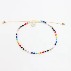 Just Like Us Pride Bangga Beaded Anklet