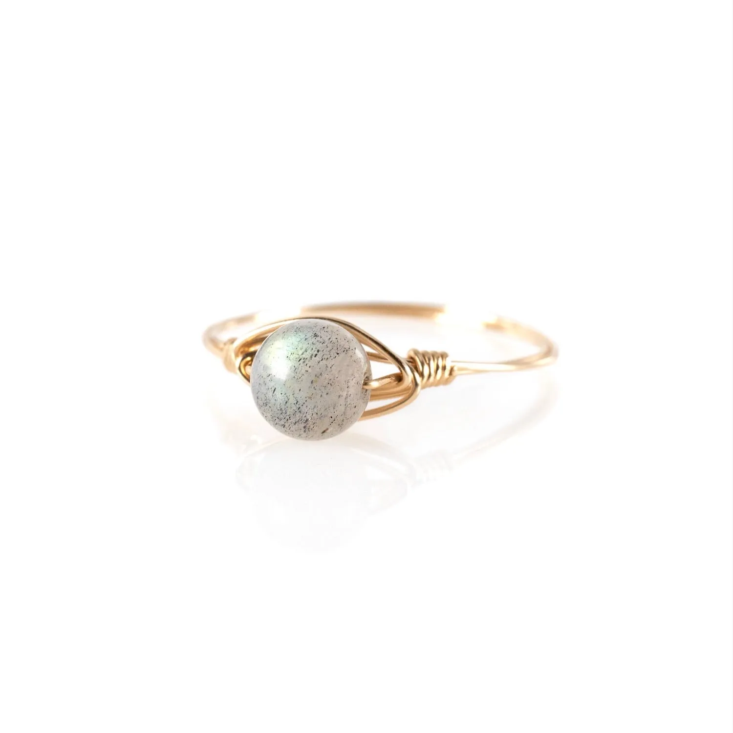 Labradorite Simple Ring