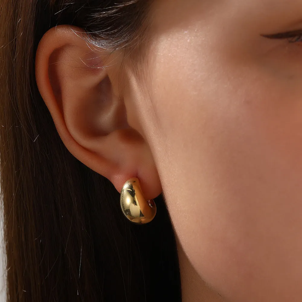 Luxurious Copper Drop Earrings