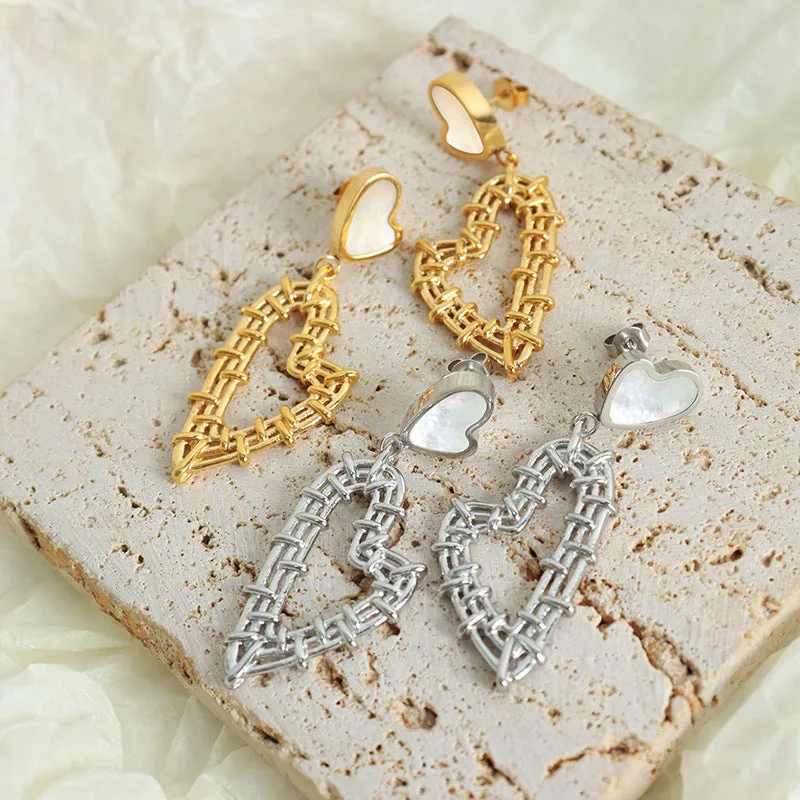 Luxurious French Inspired Gold-Plated Earrings for Women by Planderful - Everyday Genie Collection