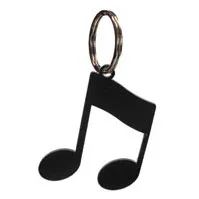 Music Note Key Chain