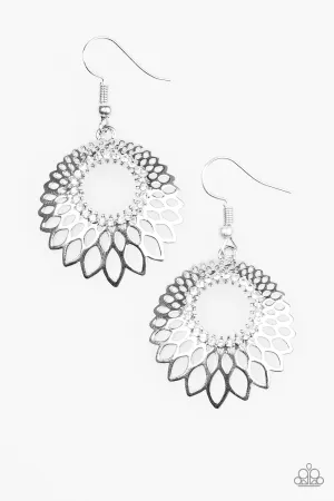 Paparazzi Earring ~ You Heard The GLAM! - White