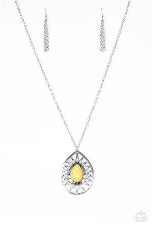 Paparazzi Necklace ~ Summer Sunbeam - Yellow