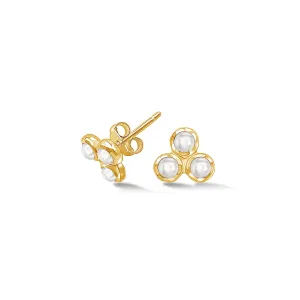 Pearl Trio Studs