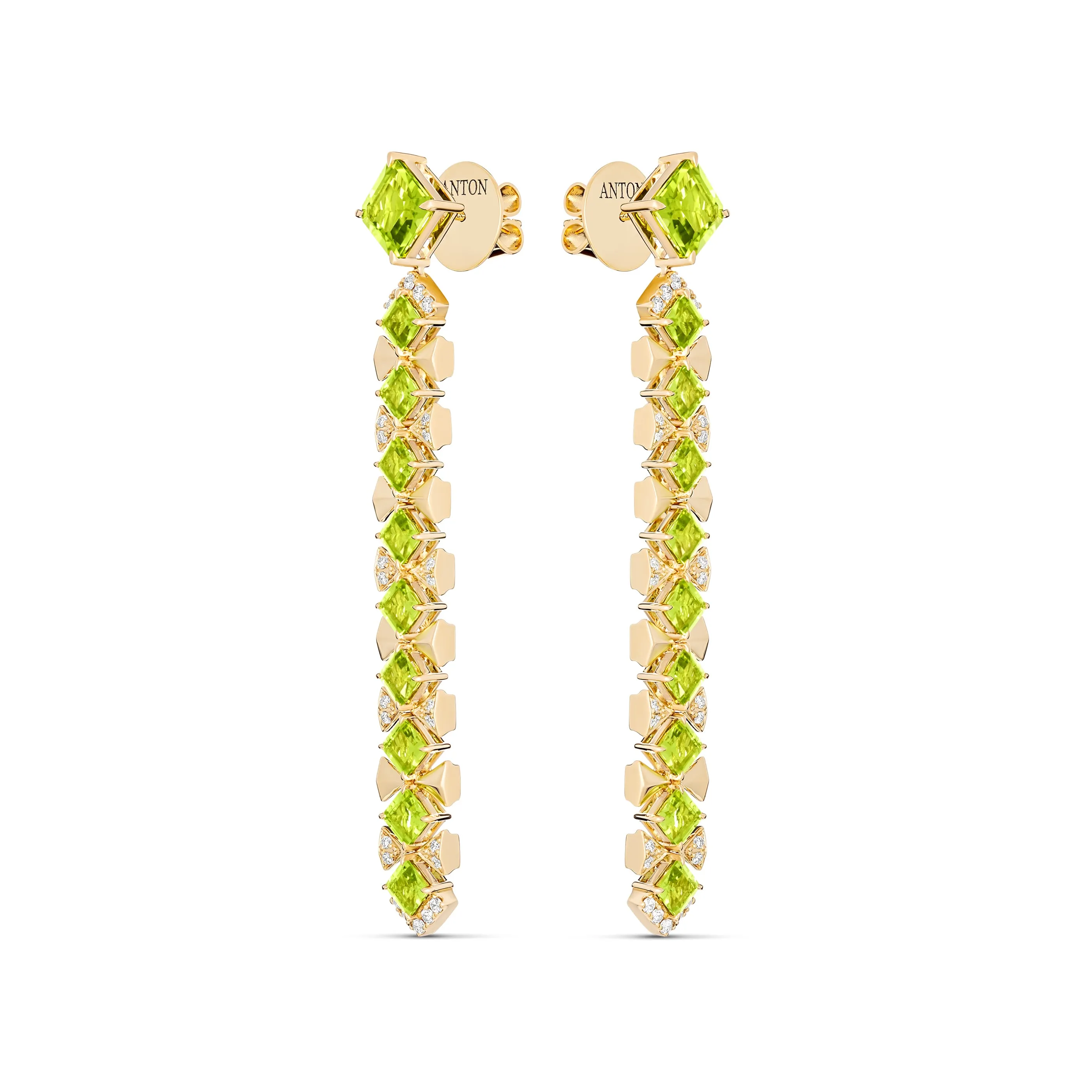 R.08® Vivant Coloured Gemstone Earrings | 18K Yellow Gold