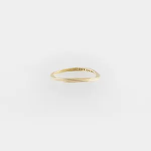 Simple Coulée Ring