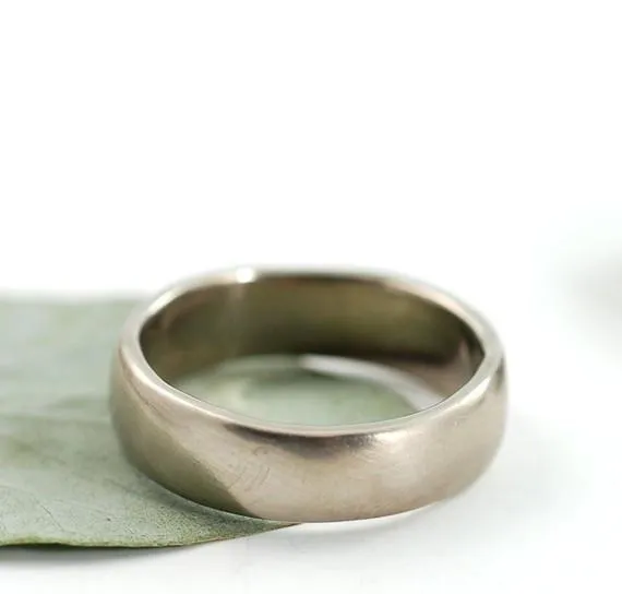 Simplicity Ring in Palladium White Gold - Made to Order