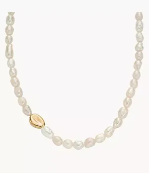 SKJ1824710 - Skagen Agnethe Pearl White Freshwater Pearl Necklace for women