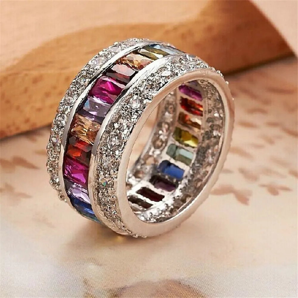 TEEK - Luxury Silver Geo Beauty Rings