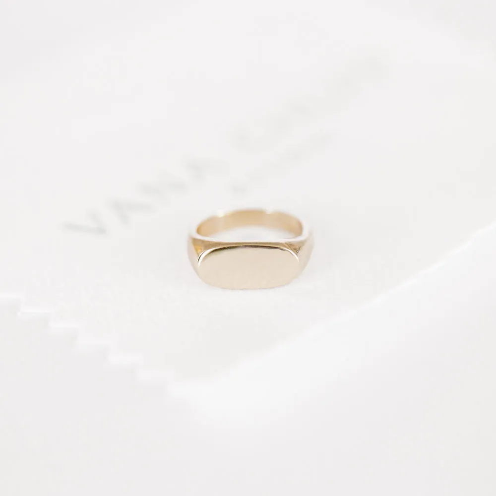 The Oval Signet Ring